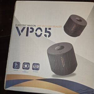 Electric Mason Jar Vacuum Sealer - Black